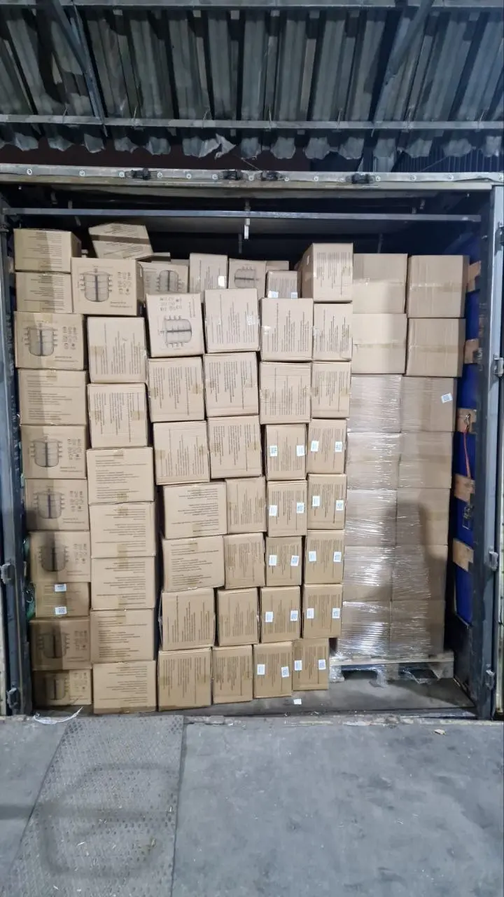 Забор товара с рынка Садовод